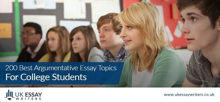 Best Argumentative Essay Topics for College Students